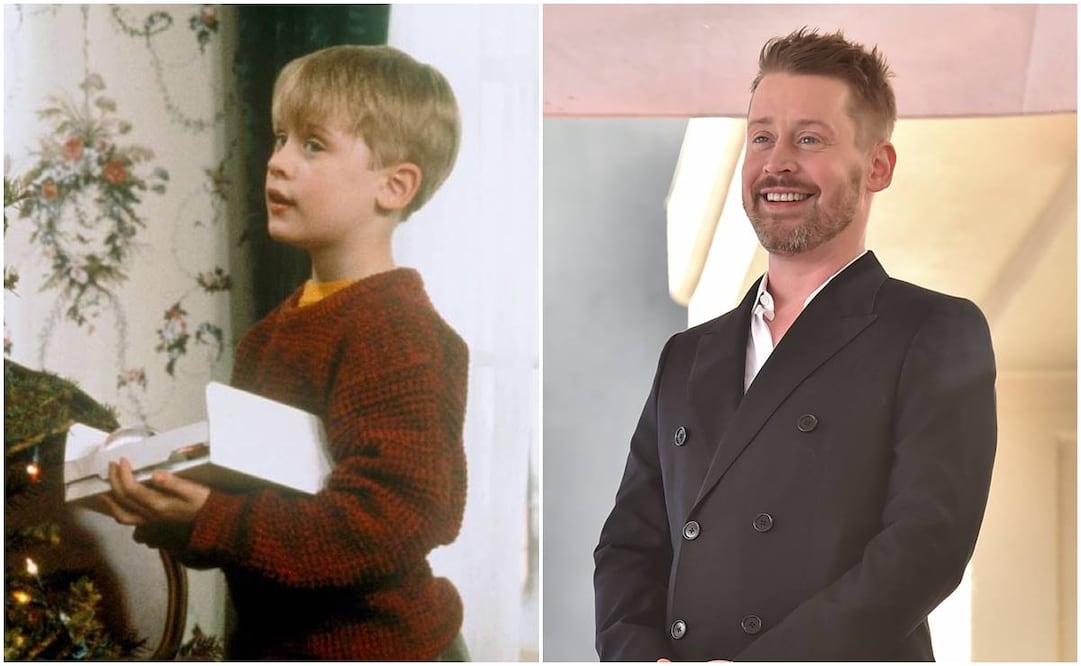 Macaulay Culkin, el protagonista de "Mi pobre angelito", recibió una estrella en el Paseo de la Fama de Hollywood. Foto: IMDB/AP.