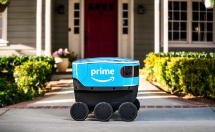 Amazon presenta a "Scout", su pequeño robot mensajero