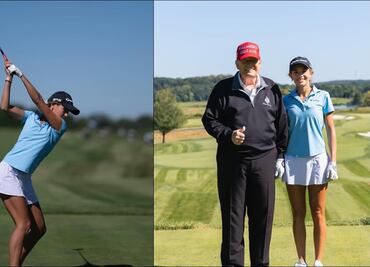 Kai Trump, nieta del presidente de Estados Unidos, se une oficialmente al equipo de golf de Miami