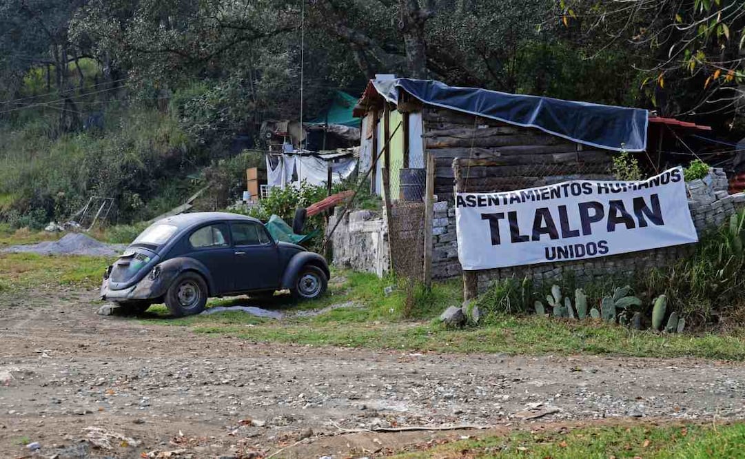 Autoridades del Gobierno capitalino detectaron la venta de predios de zona de conservación en el paraje La Pedrera, en San Miguel Topilejo, en Tlalpan. Foto: Fernanda Rojas / EL UNIVERSAL