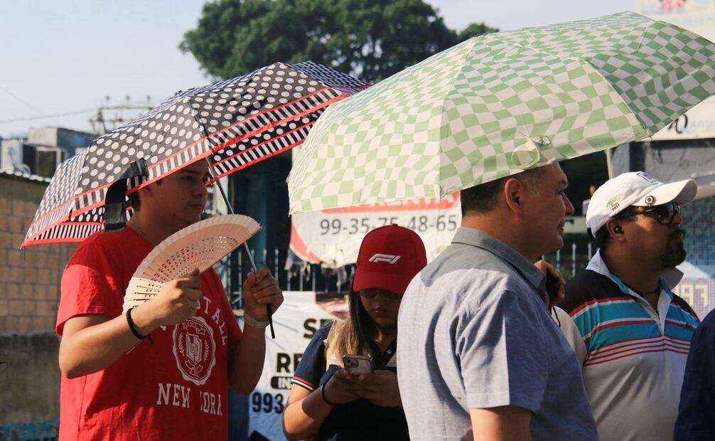 Baja California y Sonora esperan temperaturas máximas de 40 a 45 grados. Foto: EL UNIVERSAL