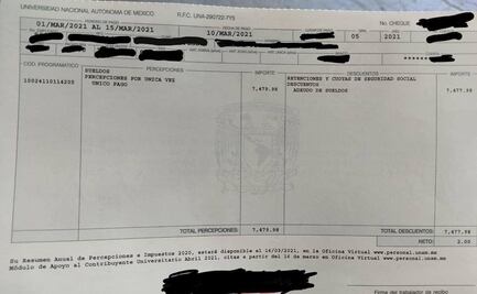 UNAM reconoce retraso en pagos a personal académico; pandemia, causa de adeudos, explica