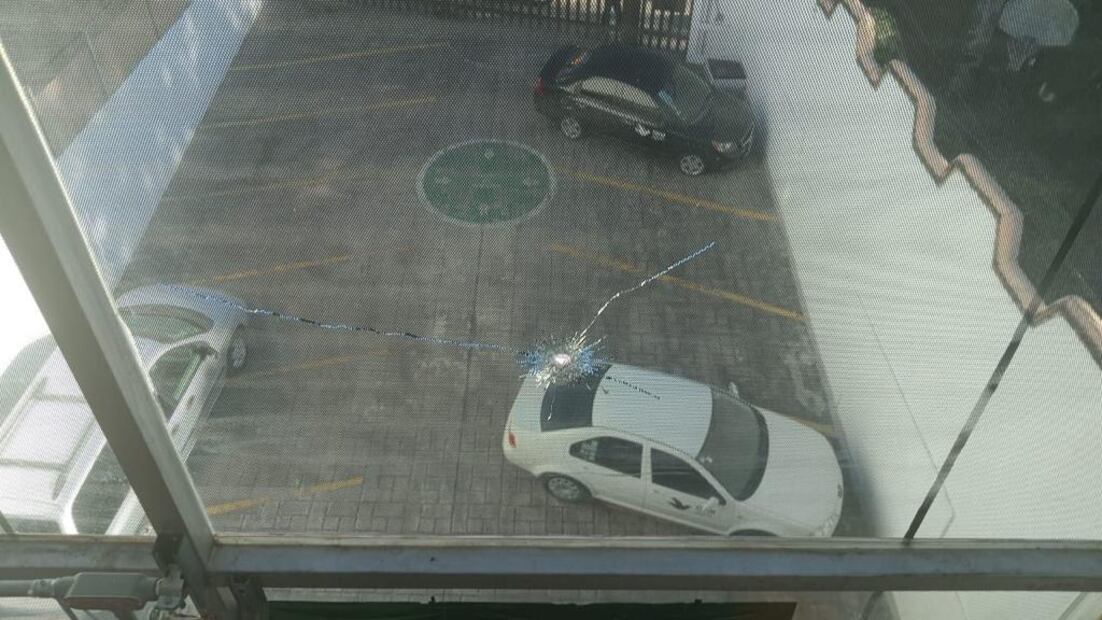 CDHM recibe balazos en Cuernavaca. FOTO: Especial/ EL UNIVERSAL/