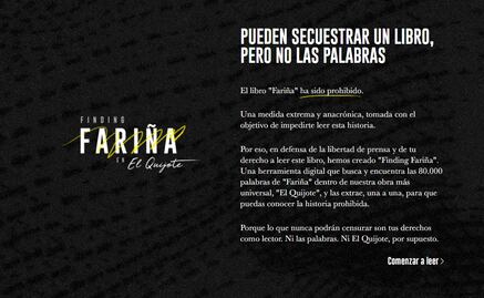 Esconden "libro prohibido" en el "El Quijote"