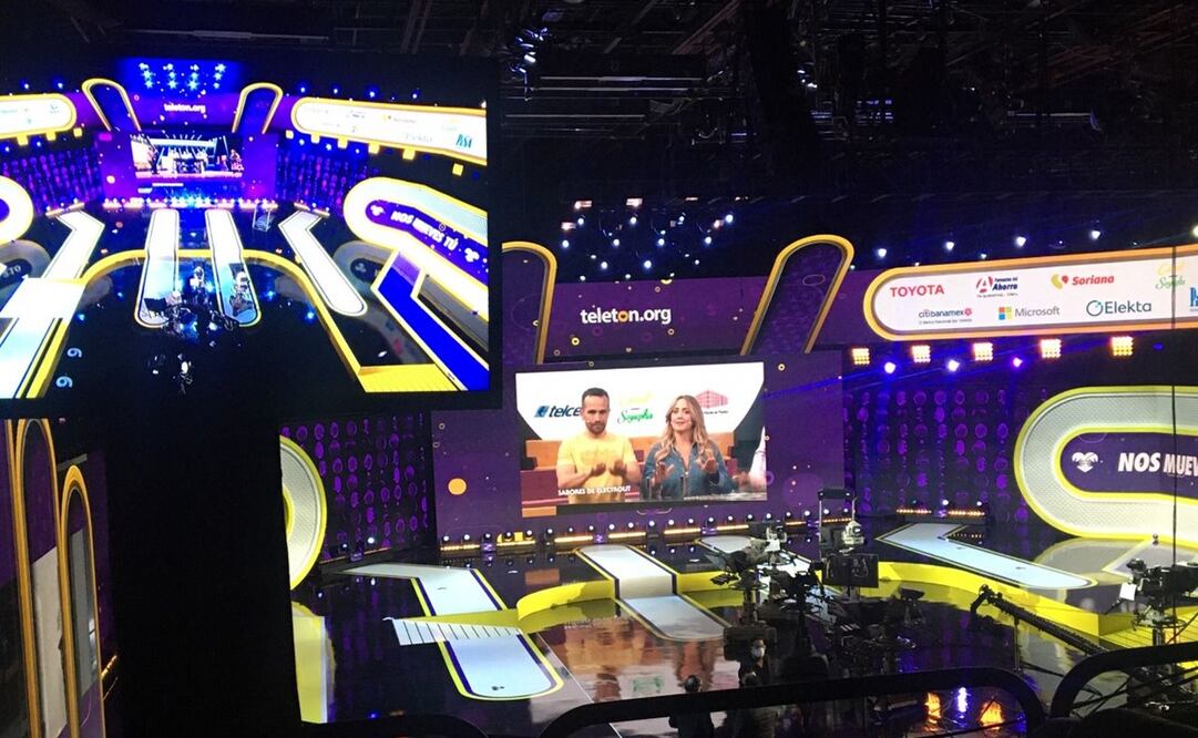 Foto del Teletón 2020. Foto: César Huerta/EL UNIVERSAL