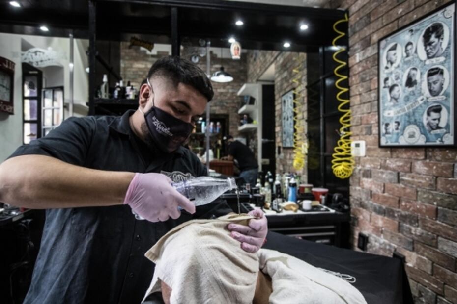La Zamacueca, barbería que se adapta a la nueva normalidad