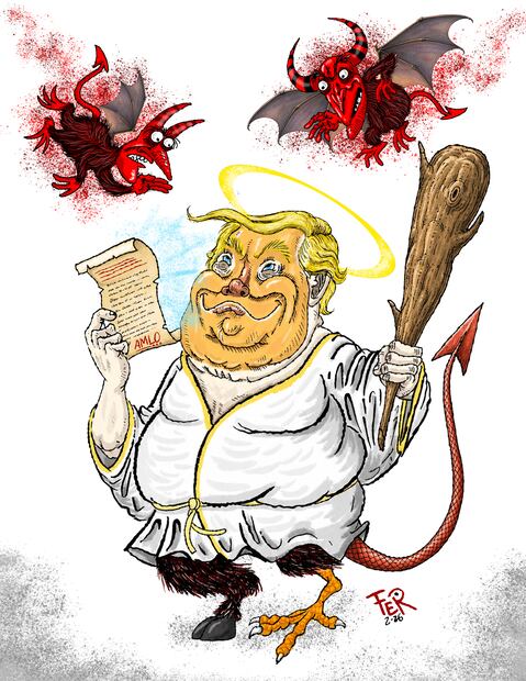 El viejo y el nuevo Trump