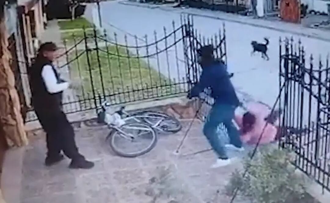 La pelea y el asesinato quedaron registrados en un video. Foto: Tomada del video