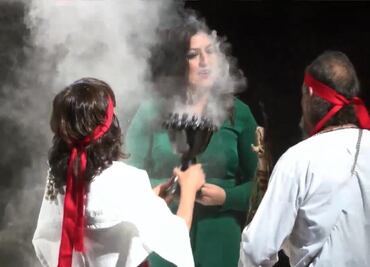 Con limpia, alcaldesa de Puebla da su Primer Informe de Gobierno