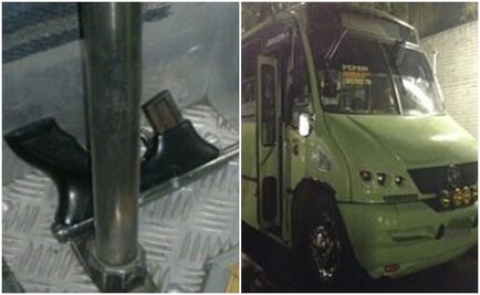 Policías evitan asalto en autobús de la Álvaro Obregón