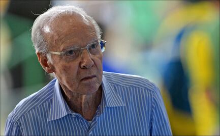 El histórico Mário 'Lobo' Zagallo fue internado por una infección urinaria