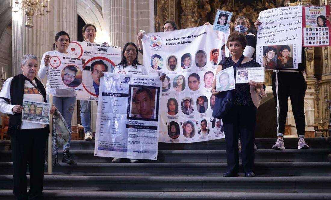 Misa por las personas desaparecidas en la Catedral Metropolitana . Foto: Fernanda Rojas/ EL UNIVERSAL