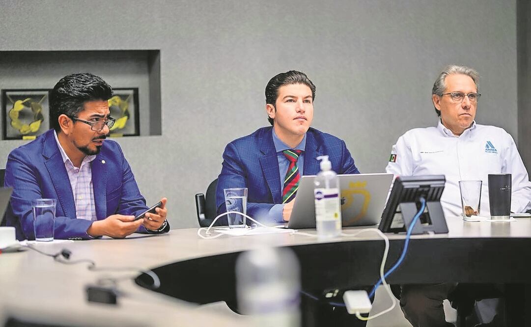 El gobernador Samuel García encabezó la Mesa de Control y Monitoreo de Agua para dar solución al desabasto.