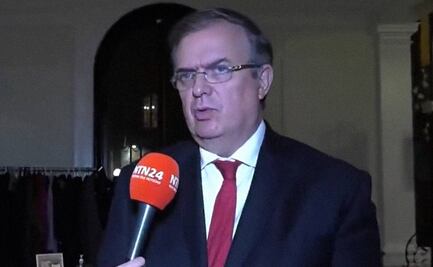 “No tiene caso estarnos culpando" por fentanilo, dice Ebrard en EU y llama a trabajar juntos