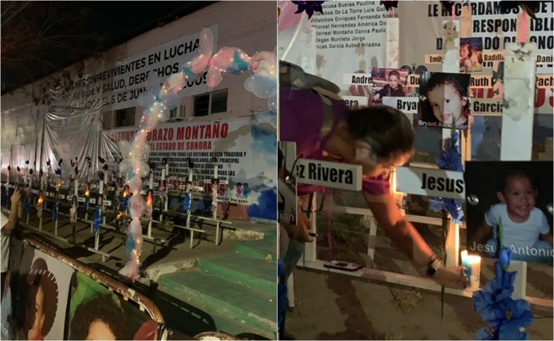 Con una vigilia recuerdan a 49 menores fallecidos en el incendio de la Guardería ABC. Foto: Amalia Escobar