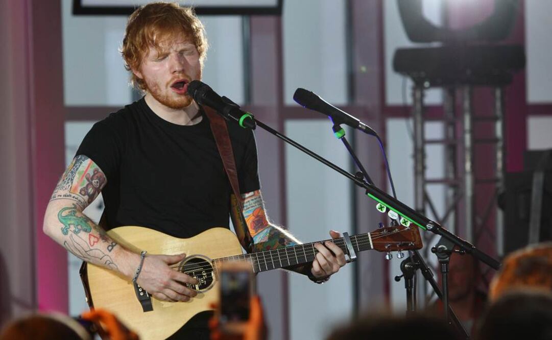 Las cifras que publica la Official Charts Company muestran que el cantante británico Ed Sheeran, de 24 años, es el artista más escuchado del país, 170 millones de veces. FOTO: Archivo/AP.