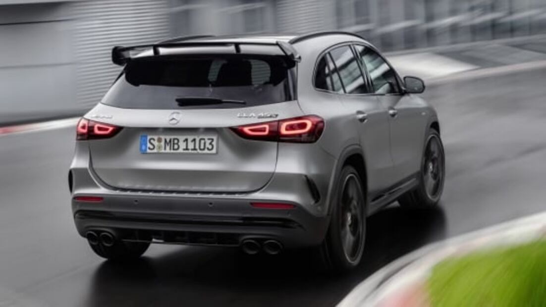 Mercedes-AMG GLA 45: 382 hp y espacio para toda la familia