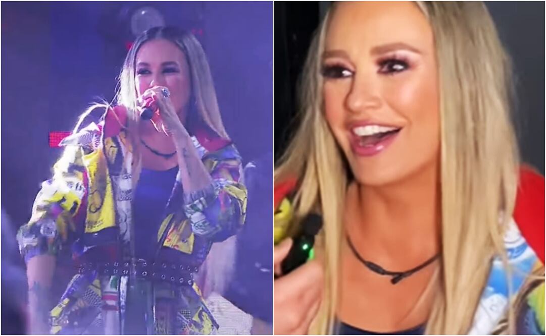 María José presentó un show musical anoche en "La casa de los famosos".
Fotos: Instagram