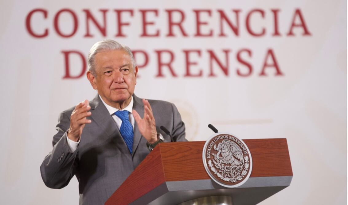 El presidente López Obrador dijo: “tenemos que buscar un acuerdo y como sucedió en Europa que primero fue la Comunidad Europea y luego la Unión Europea". Foto: Germán Espinosa