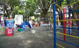 Cuauhtémoc rehabilita Parque Peñafiel en la colonia Obrera; refuerzan seguridad en la zona