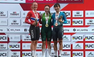 Yareli Acevedo conquista medalla de oro en la Copa Mundial de Ciclismo de Pista
