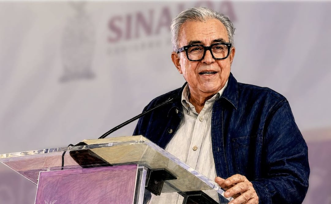 Rubén Rocha, gobernador de Sinaloa. Foto: IA