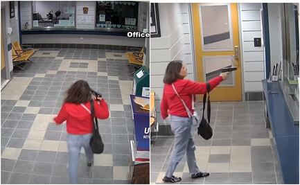 VIDEO: Mujer dispara en comisaría de Connecticut; agentes intentaron negociar