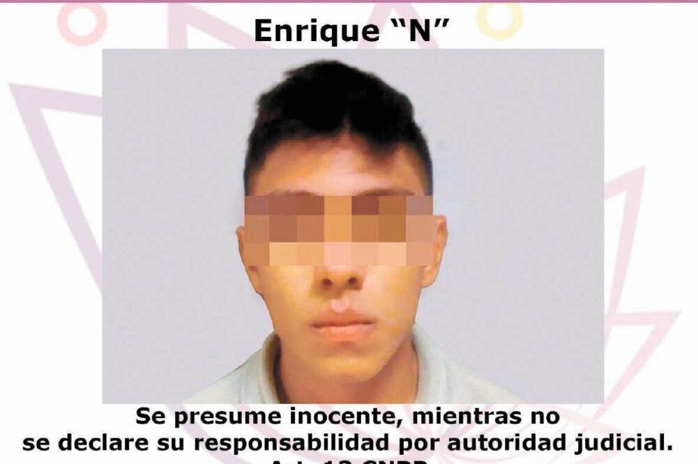 Detención. Enrique “N” estudiaba en la Preparatoria 1 de Cuernavaca. Fue detenido el 20 de mayo en el estacionamiento de la institución. Foto: EL GRÁFICO