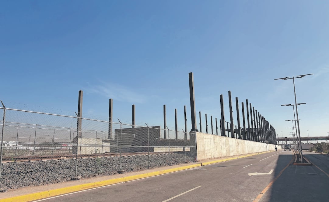 La estación Los Agaves del Suburbano al AIFA estuvo tomada por pobladores de Tultepec durante siete meses. Foto: de Arturo Contreras. El Universal