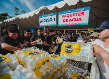 Todo un éxito, el Aquatón 2025 en Sinaloa; recaudan más de un millón de litros de agua para personas afectadas por la sequía