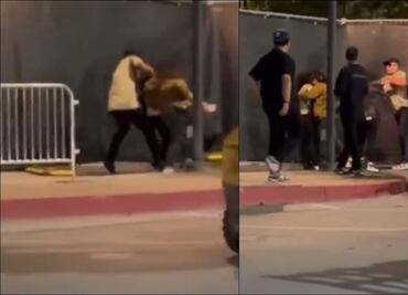 Difunden el video del momento en que Julio Urías atacó a su pareja en Los Ángeles