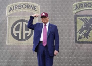 Lluvia amenaza con arruinar desfile militar en el cumpleaños de Trump; costará 45 millones de dólares