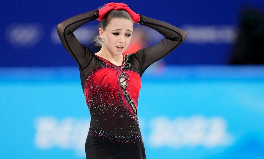 Patinadora rusa Kamila Valíeva. Foto: AP