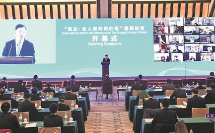 El presidente del Grupo de Medios de China Shen Haixiong: La democracia estadounidense está "gravemente enferma”