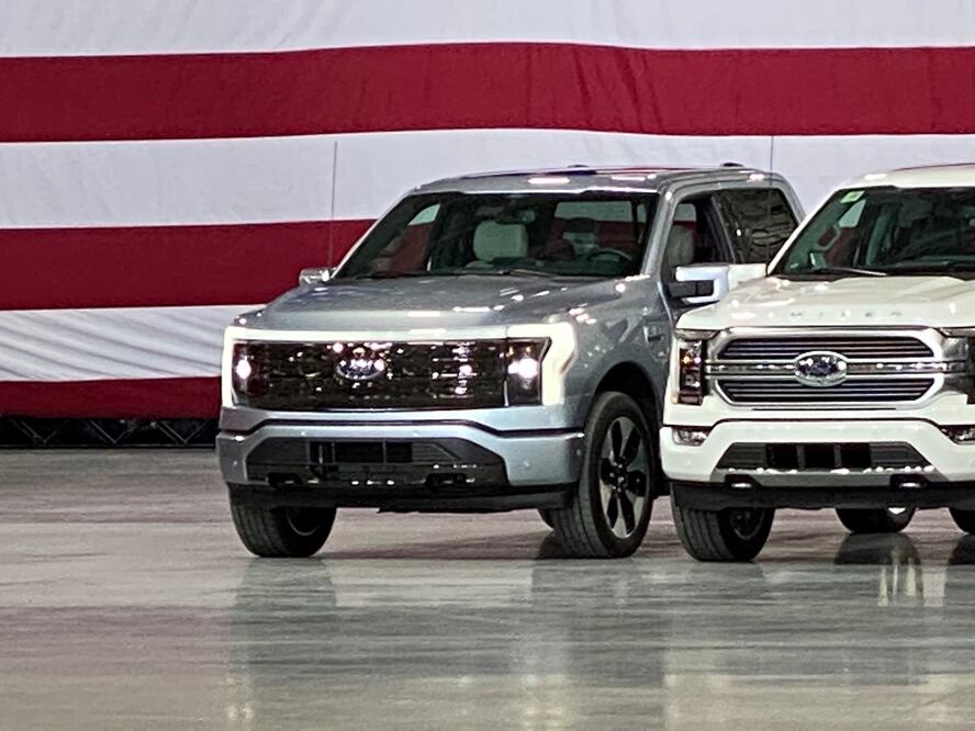 Presidente de Estados Unidos filtra “por error” la primera pick-up eléctrica de Ford