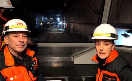 Trabajos de modernización de la Línea 1 llevan un 15% de avance: Sheinbaum 