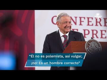 AMLO manda solidaridad al senador Héctor Vasconcelos por “ofensa” de Lilly Téllez