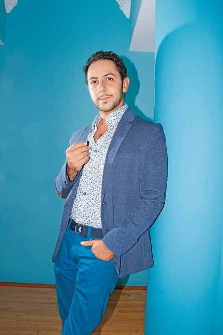 Busto explica que él mismo grabará algunas escenas (CORTESÍA)