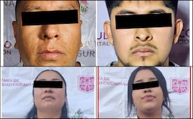 Detienen en Cuauhtémoc y Coyoacán a cuatro presuntos integrantes de la Unión Tepito; aseguran dosis de droga