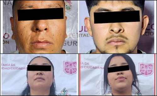 Detienen en Cuauhtémoc y Coyoacán a cuatro presuntos integrantes de la Unión Tepito; aseguran dosis de droga