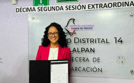 Gabriela Osorio recibe constancia de mayoría de votos como alcaldesa en Tlalpan