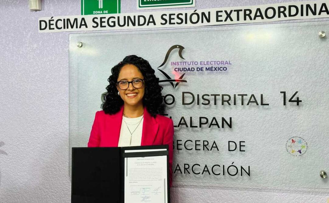 Gabriela Osorio alcaldesa electa de Tlalpan. Foto: Especial