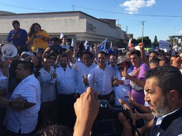 Marchan panistas en Coahuila para "defender el voto"