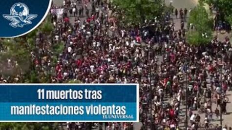 Aumenta a 11 la cifra de muertos por protestas en Chile