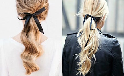 Coleta con moño, la tendencia que está arrasando Instagram