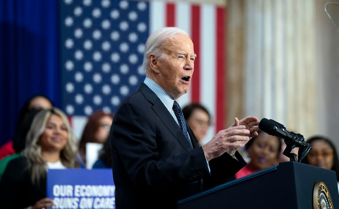 Biden calificó nuevamente como "indignante" el ataque israelí de la semana pasada en Gaza en el que murieron siete trabajadores humanitarios de la ONG estadounidense World Central Kitchen. Foto: EFE/Archivo