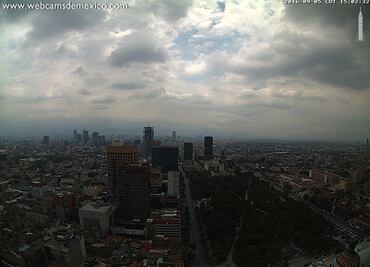 Se registra lluvia ligera en siete delegaciones de la CDMX