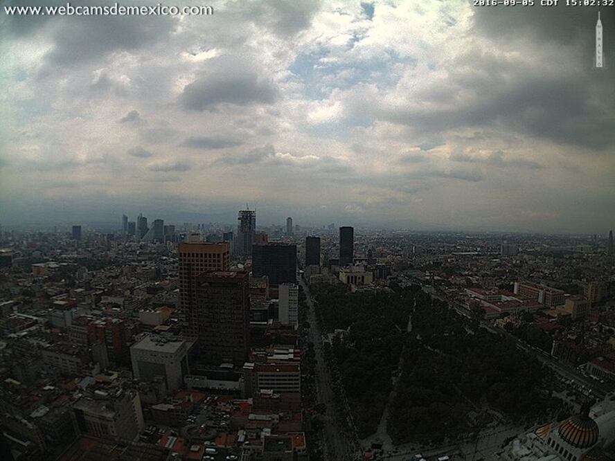 Imagen tomada del Twitter de Webcams de México
