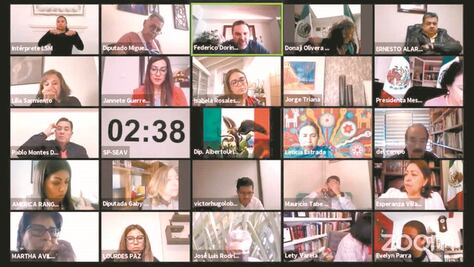 Mala señal de internet retrasa la discusión