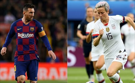 Messi y Rapinoe, favoritos para el Balón de Oro 2019